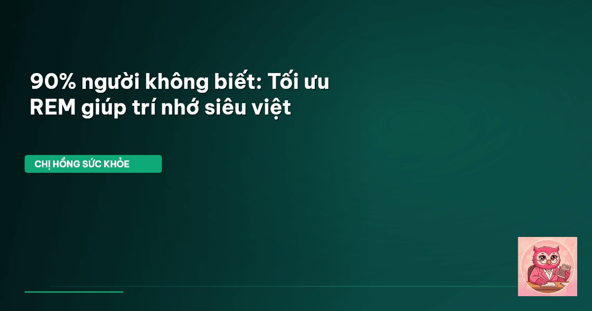 giấc ngủ REM