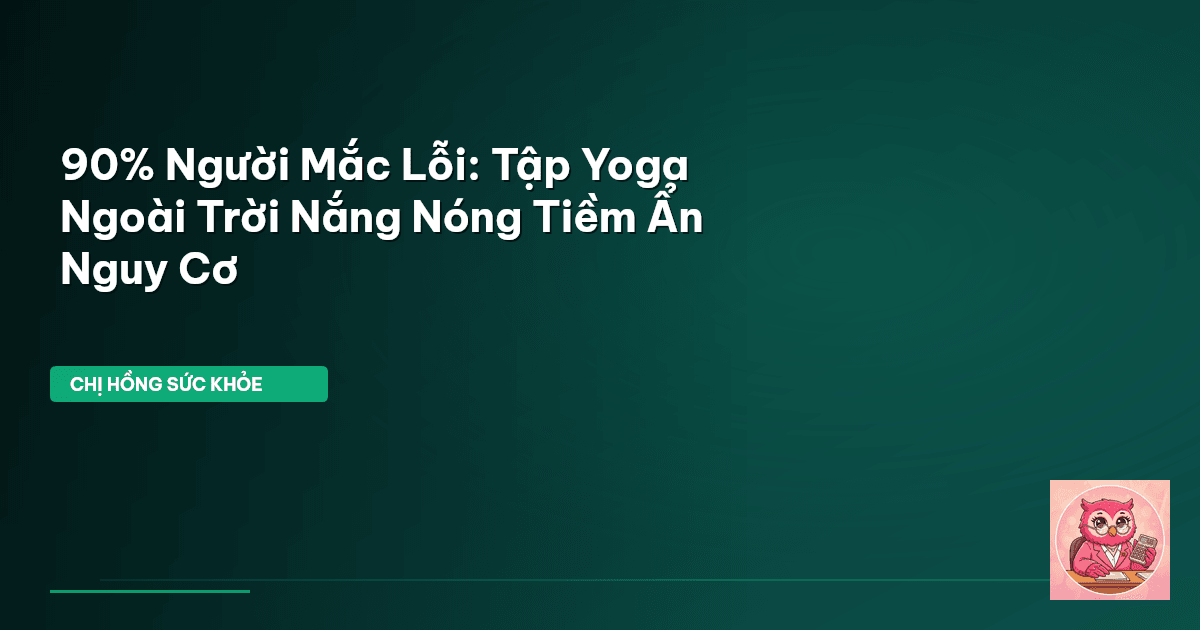 yoga ngoài trời