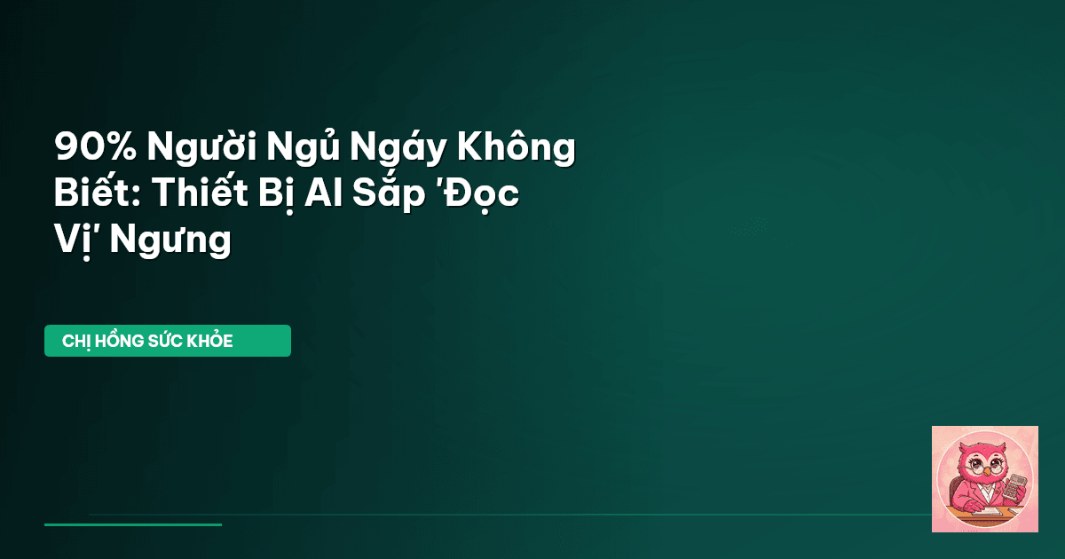 ngưng thở khi ngủ