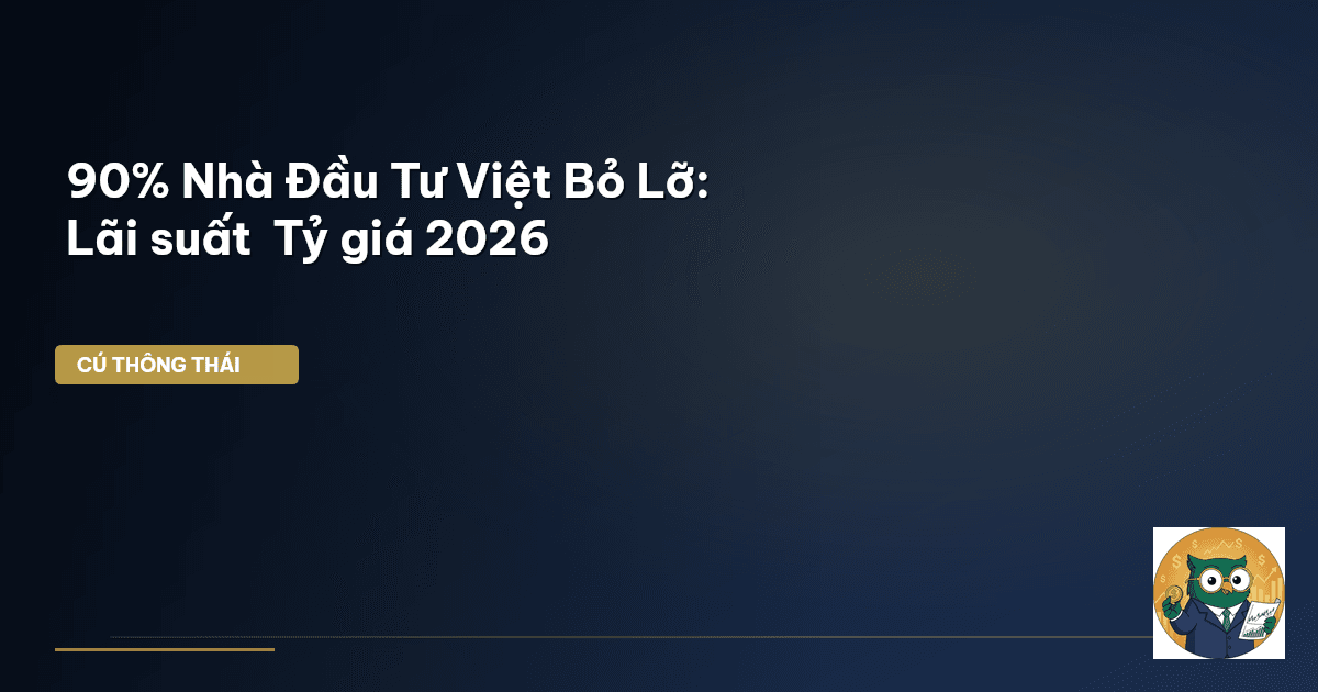 90% Nhà Đầu Tư Việt Bỏ Lỡ: Lãi suất & Tỷ giá 2026