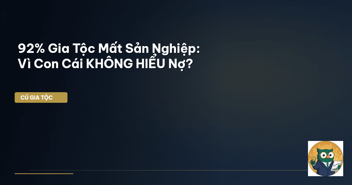 dạy con về nợ