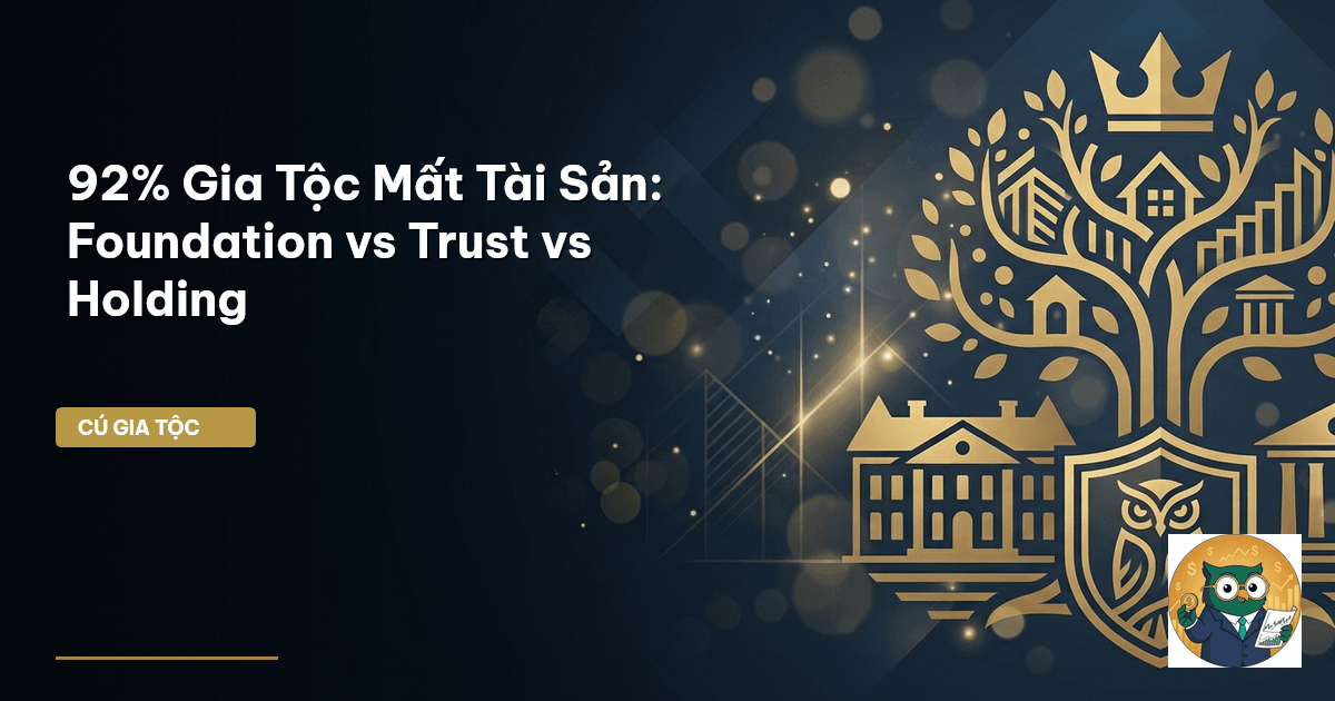 foundation vs trust vs holding