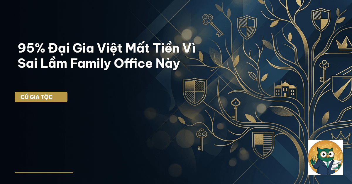 95% Đại Gia Việt Mất Tiền Vì Sai Lầm Family Office Này