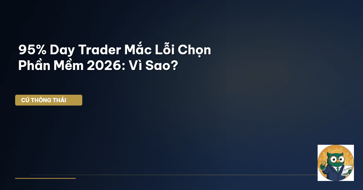 95% Day Trader Mắc Lỗi Chọn Phần Mềm 2026: Vì Sao?