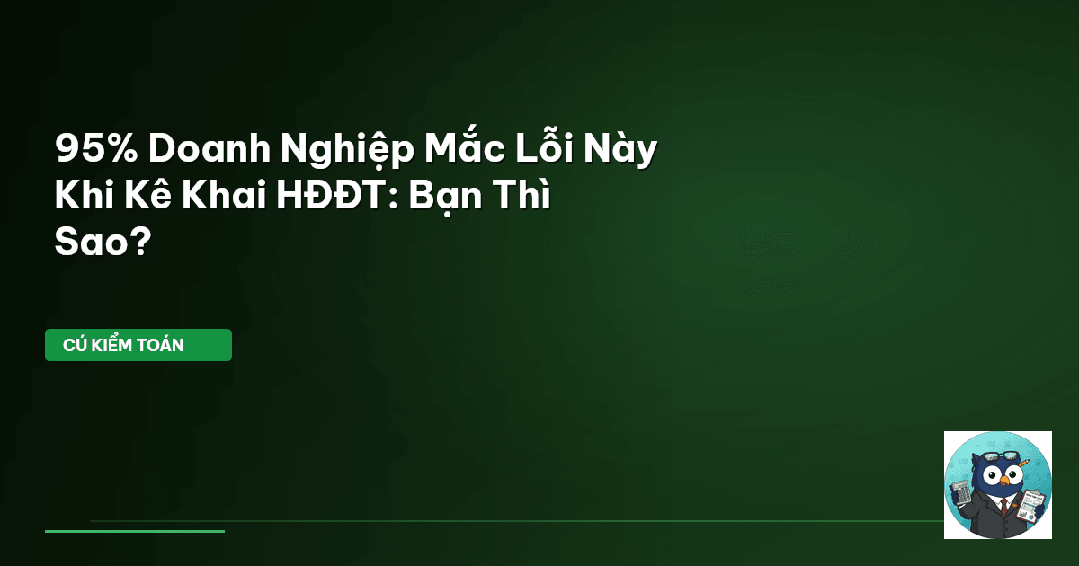 lỗi hóa đơn điện tử
