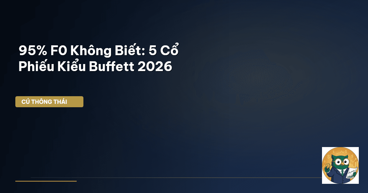 95% F0 Không Biết: 5 Cổ Phiếu Kiểu Buffett 2026