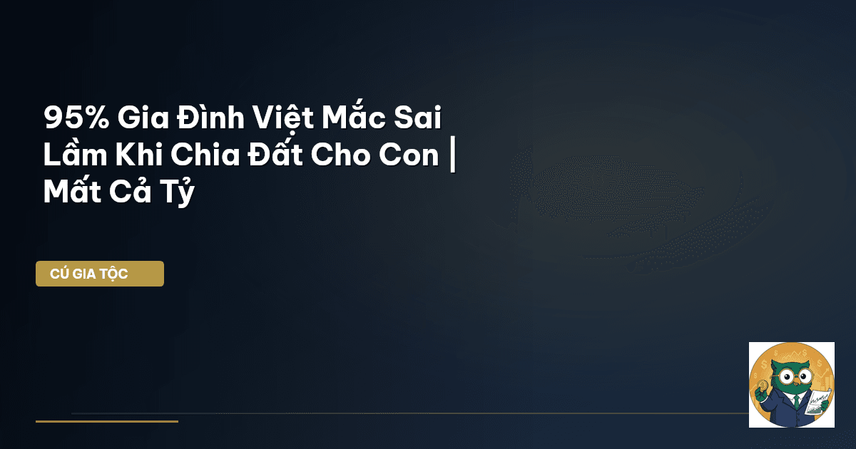 chia đất cho con