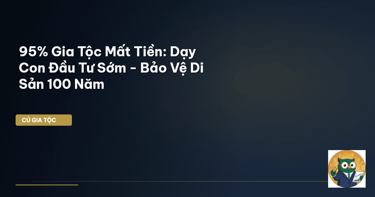 dạy con đầu tư