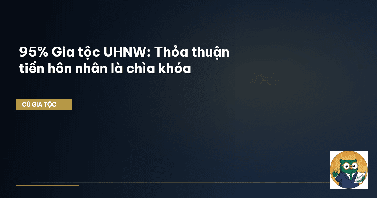 thỏa thuận tiền hôn nhân