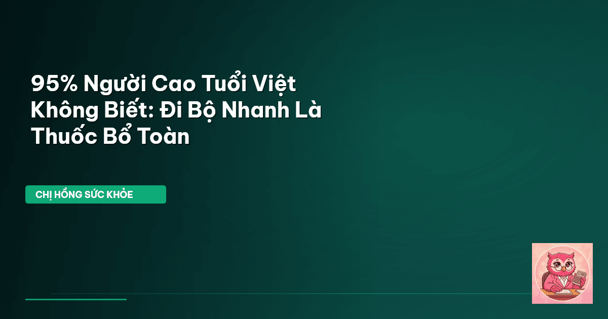đi bộ nhanh