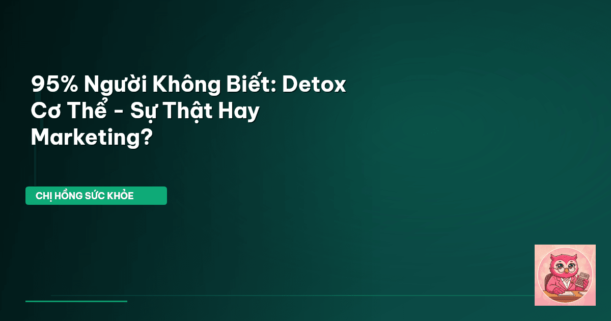 detox cơ thể