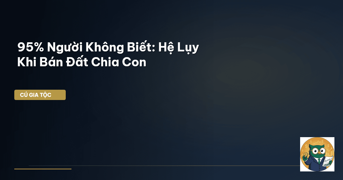 bán đất chia con