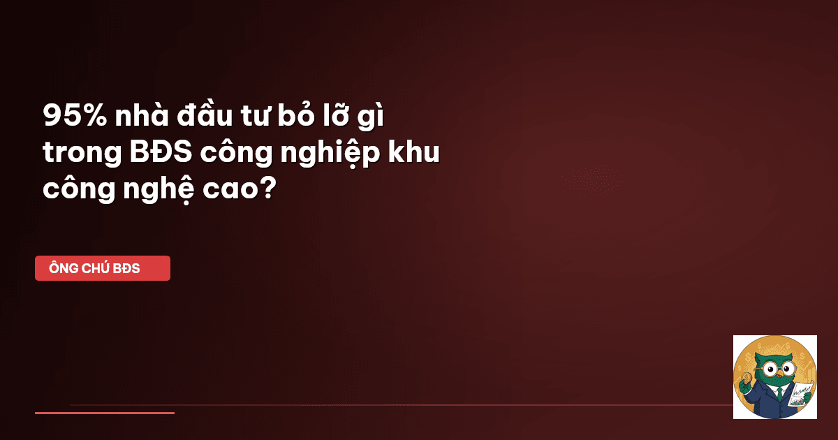 bất động sản công nghiệp