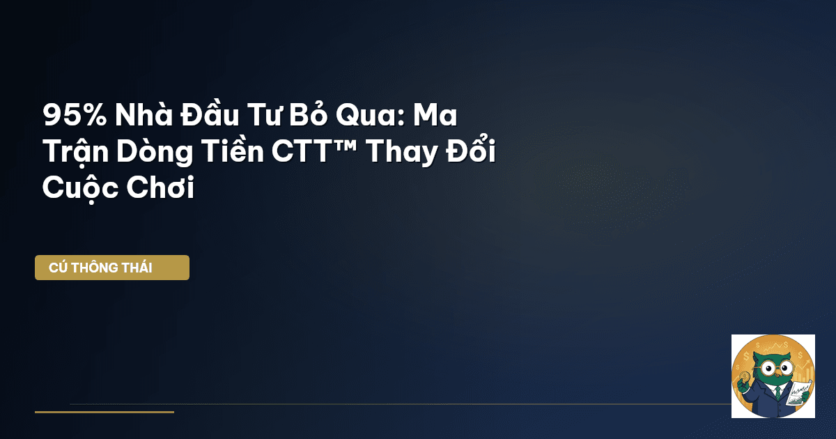 ma trận dòng tiền CTT