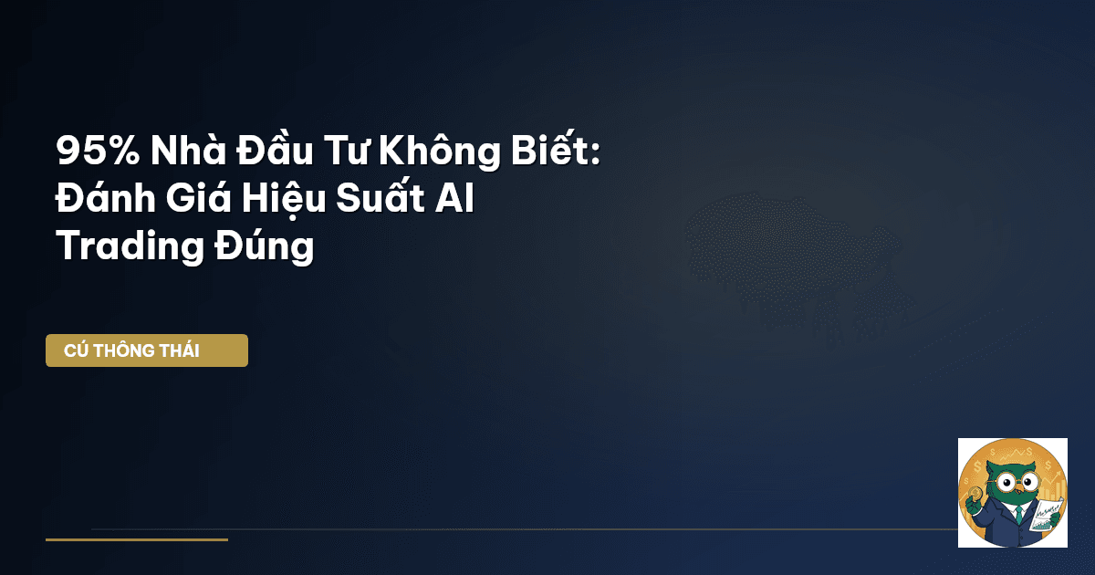 95% Nhà Đầu Tư Không Biết: Đánh Giá Hiệu Suất AI Trading Đúng