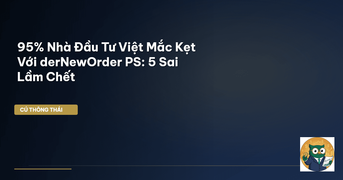95% Nhà Đầu Tư Việt Mắc Kẹt Với derNewOrder PS: 5 Sai Lầm Chết