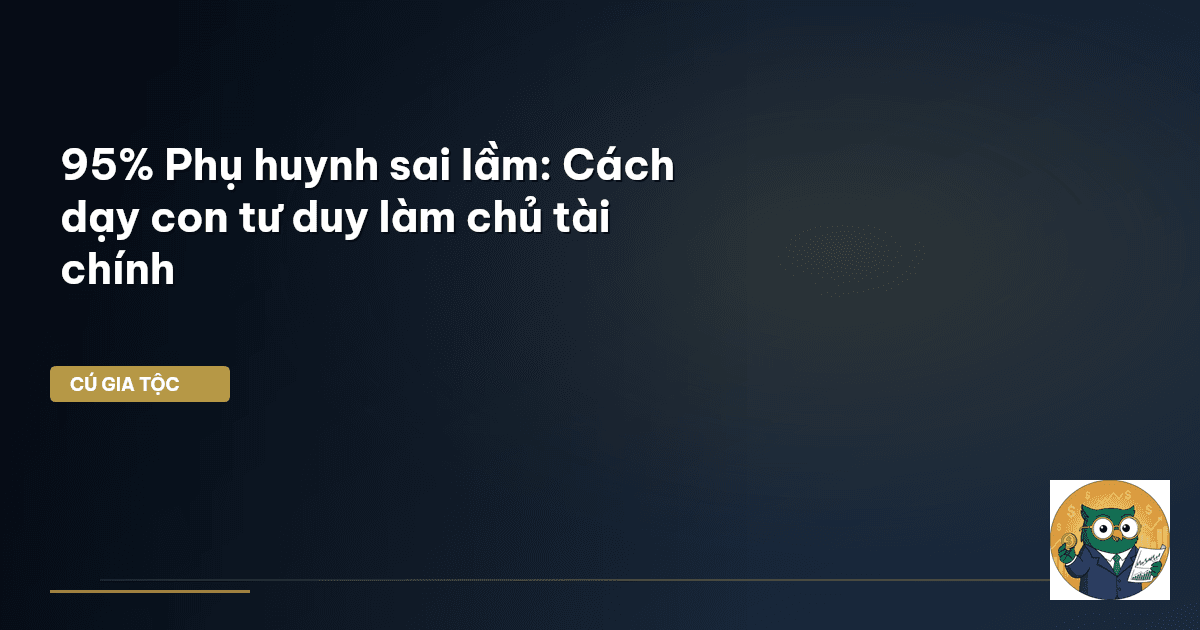 dạy con về tiền