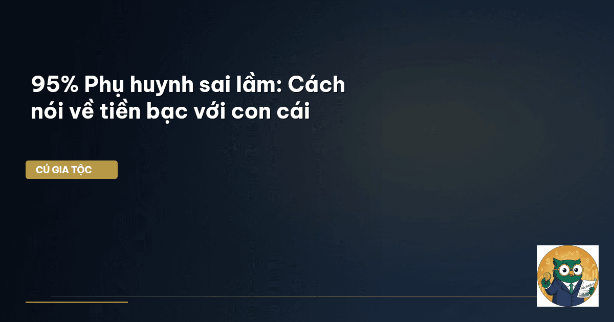 giáo dục tài chính cho con