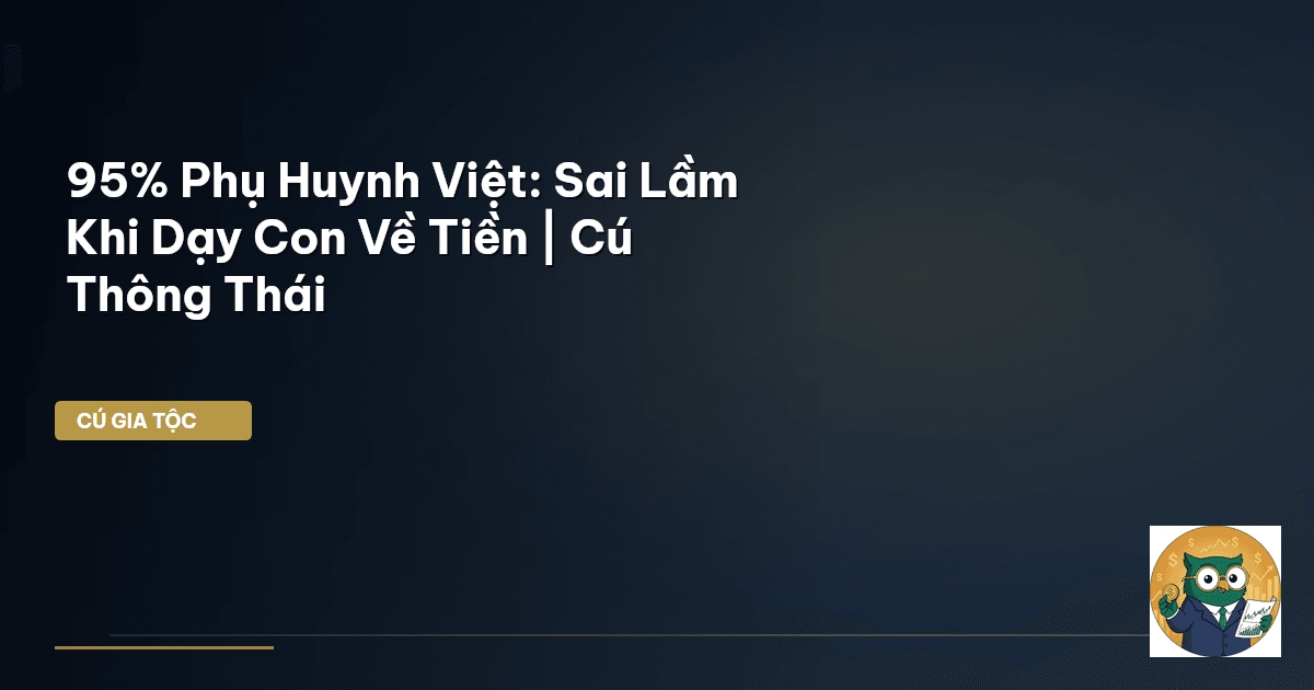 dạy con về tiền