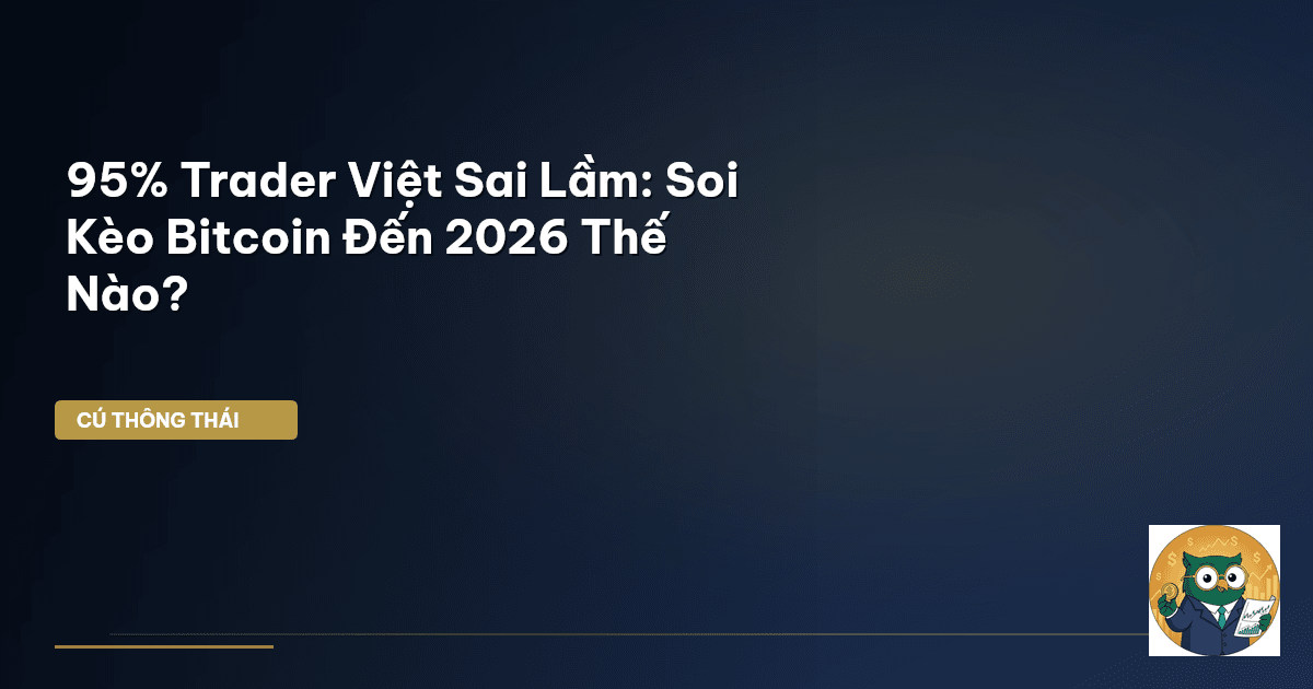 95% Trader Việt Sai Lầm: Soi Kèo Bitcoin Đến 2026 Thế Nào?
