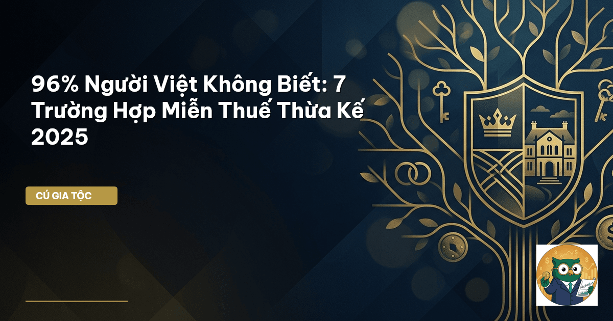 miễn thuế thừa kế