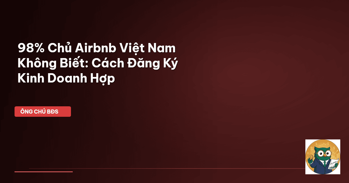 đăng ký kinh doanh airbnb