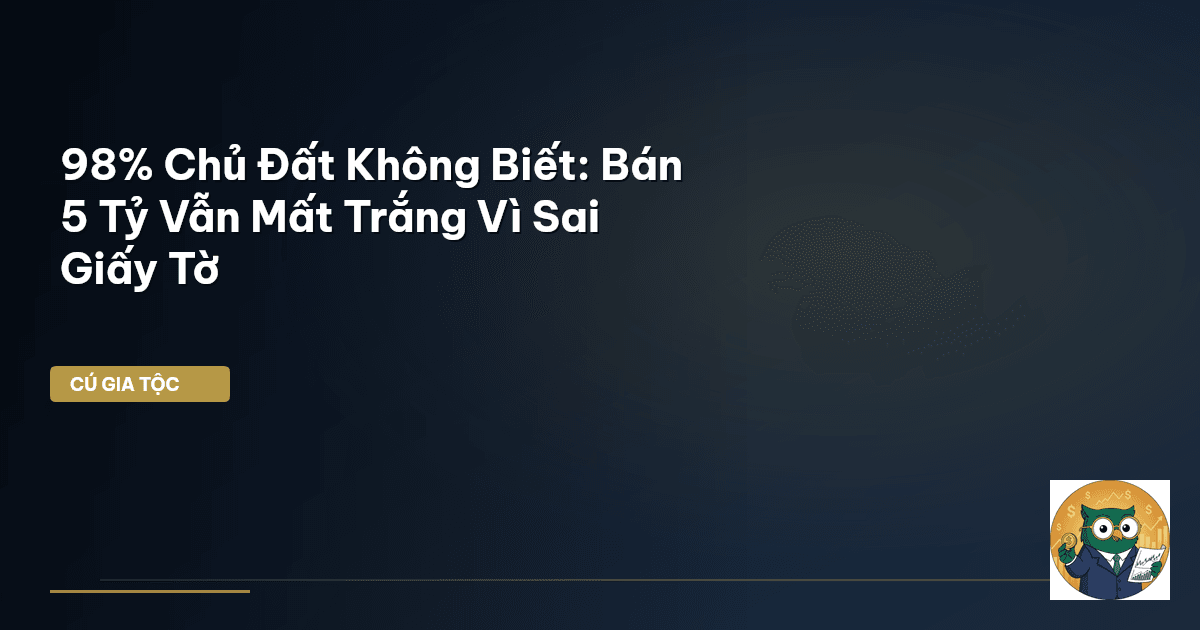 giấy tờ bán đất