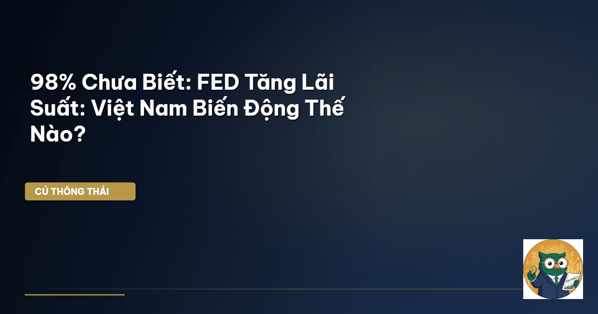 98% Chưa Biết: FED Tăng Lãi Suất: Việt Nam Biến Động Thế Nào?