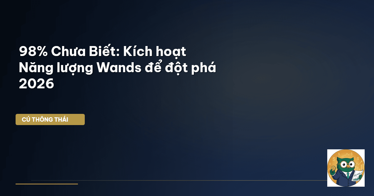 98% Chưa Biết: Kích hoạt Năng lượng Wands để đột phá 2026