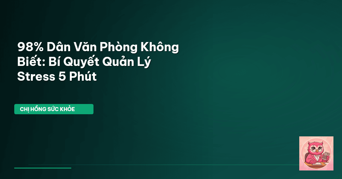 quản lý stress