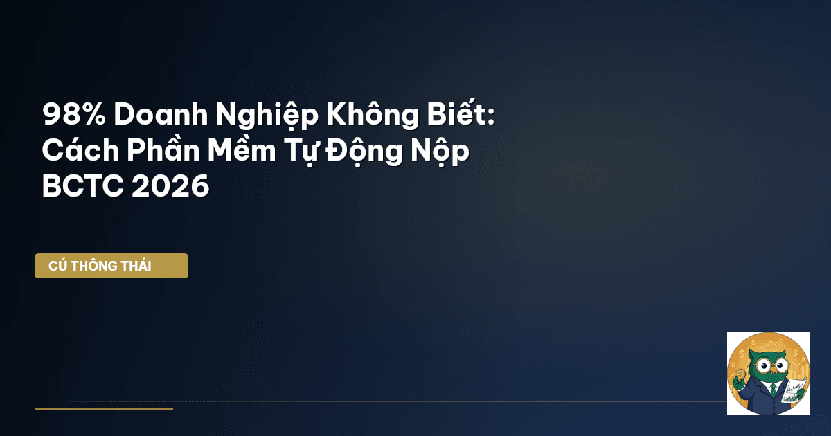 phần mềm BCTC 2026