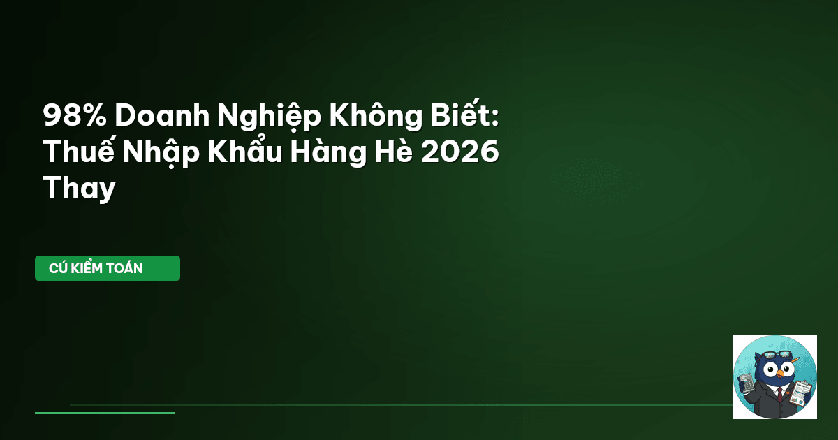 thuế nhập khẩu
