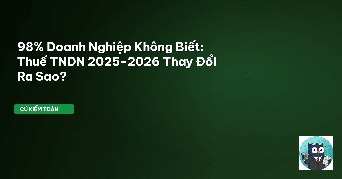 thuế doanh nghiệp 2025