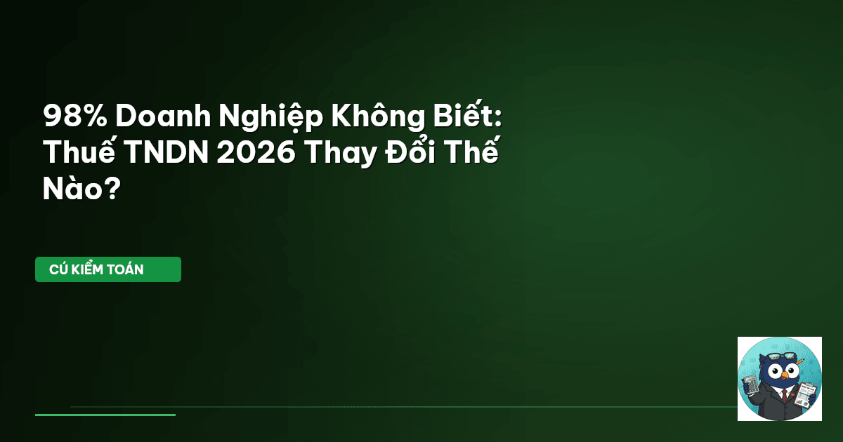 thuế tndn 2026