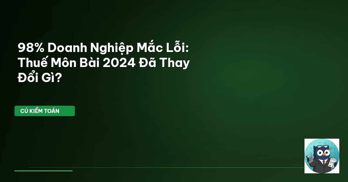 thuế môn bài 2024