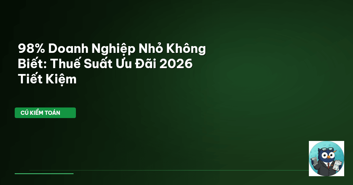 thuế suất ưu đãi