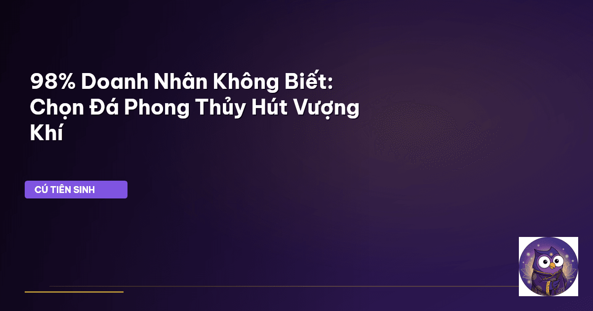 đá phong thủy doanh nhân