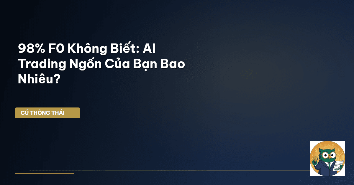 98% F0 Không Biết: AI Trading ‘Ngốn’ Của Bạn Bao Nhiêu?