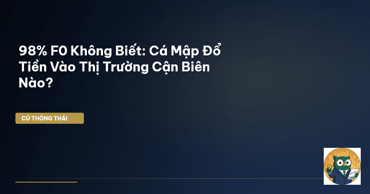 98% F0 Không Biết: Cá Mập Đổ Tiền Vào Thị Trường Cận Biên Nào?