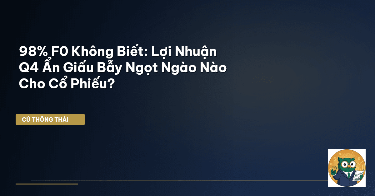 98% F0 Không Biết: Lợi Nhuận Q4 Ẩn Giấu Bẫy Ngọt Ngào Nào Cho Cổ Phiếu?