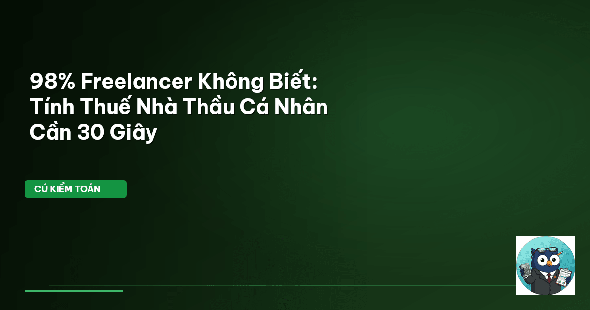 thuế freelancer