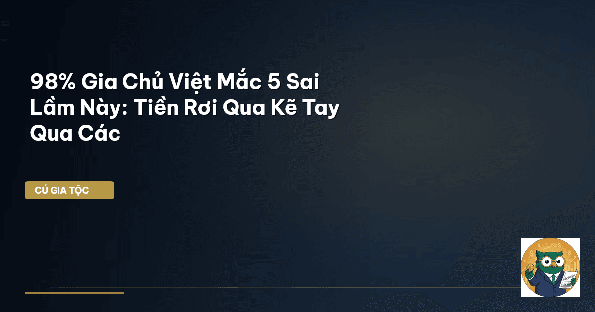 rủi ro tài chính cá nhân
