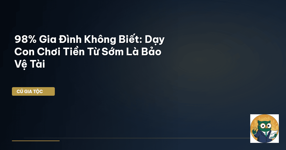 giáo dục tài chính trẻ em