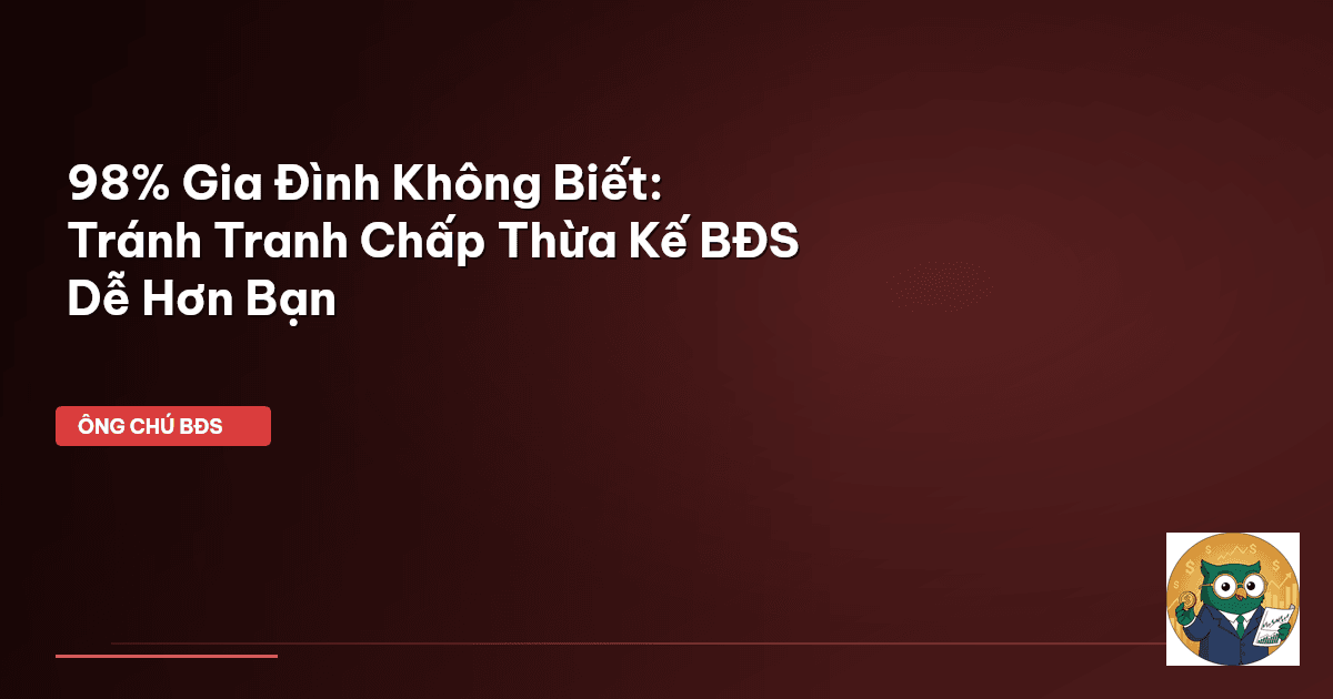 tranh chấp thừa kế nhà đất
