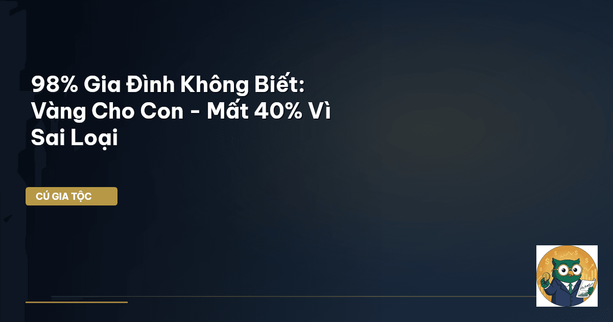 đầu tư vàng