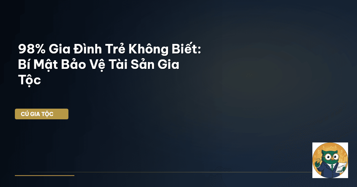 quản lý tài sản gia đình