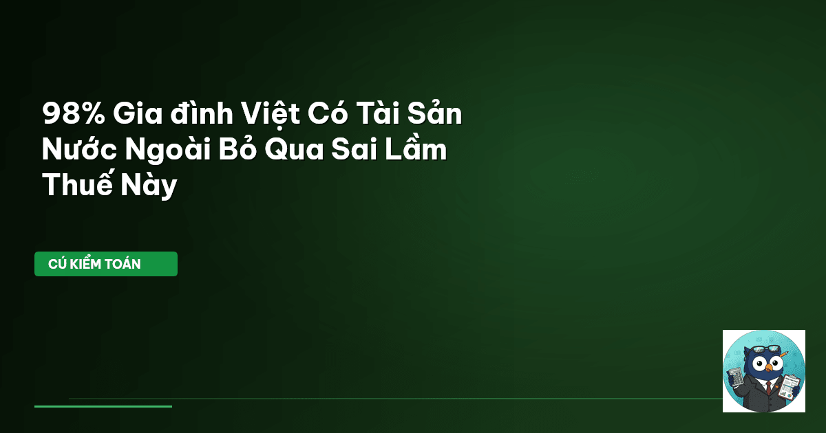 thuế tài sản nước ngoài