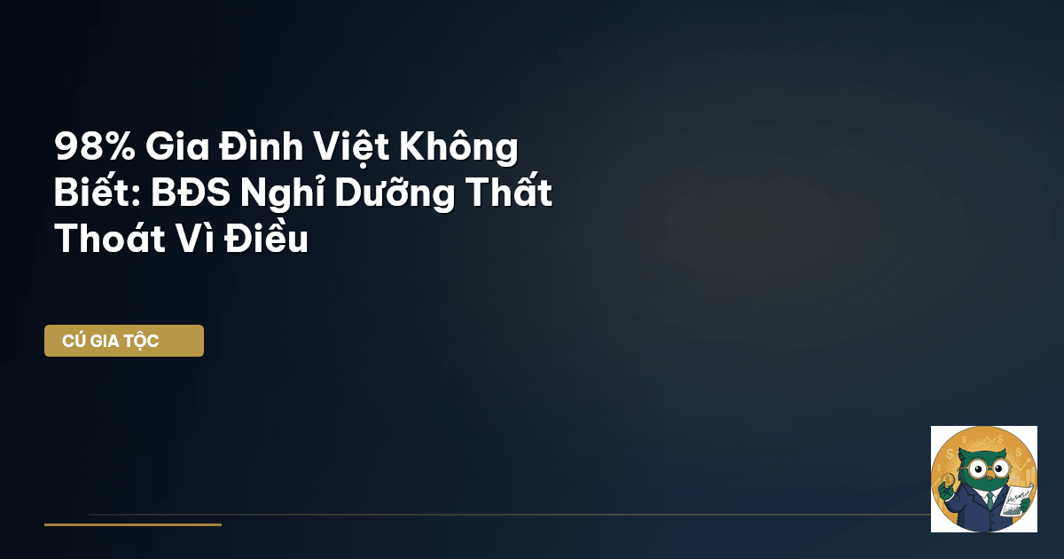 bất động sản nghỉ dưỡng