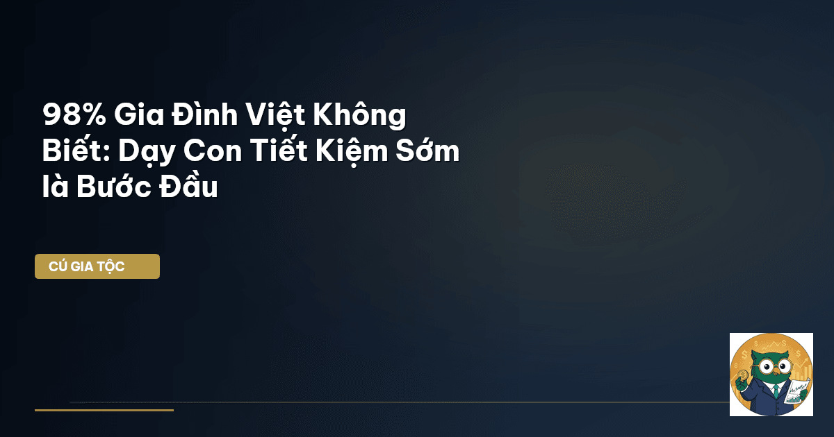 giáo dục tài chính trẻ em