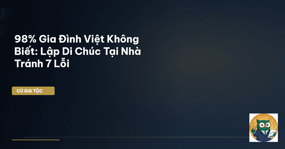 lập di chúc tại nhà